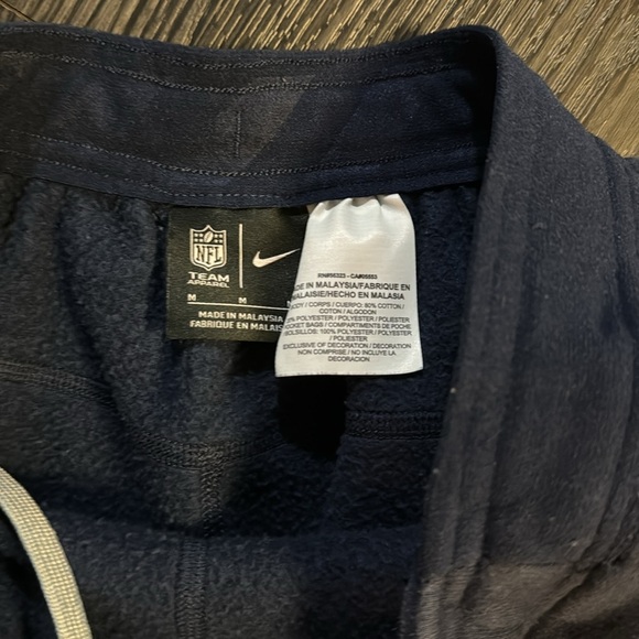 🍍NIKE NFL TEAM APPAREL DALLAS COWBOYS SWEATPANTS 🍍ZIP POCKETS🍍SIZE MEDIUM 🍍 - Picture 2 of 7